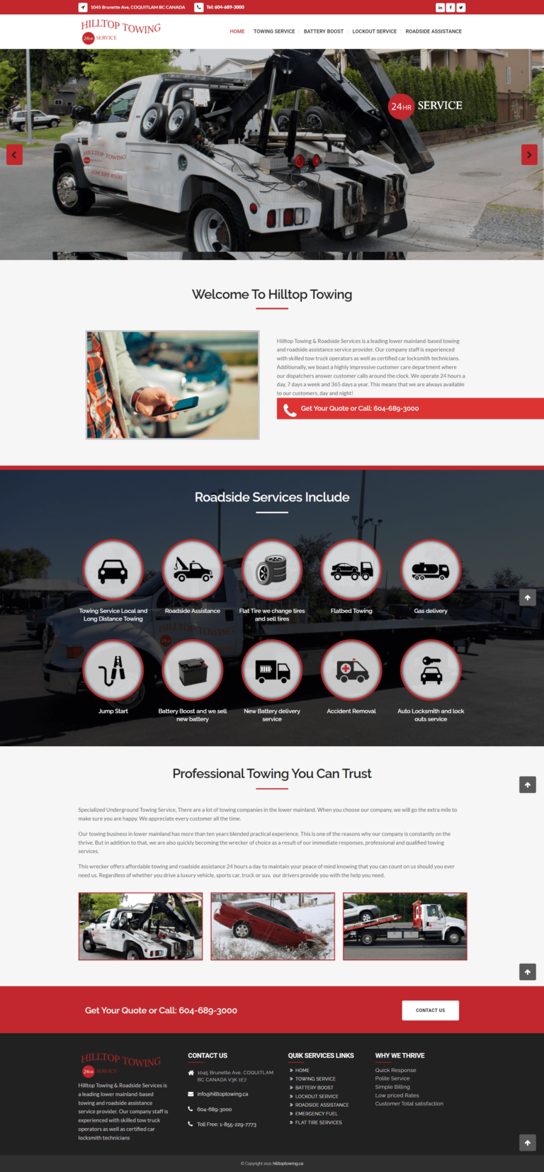 hilltoptowing